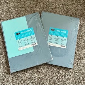 Retired NEW Stampin’ Up! In Color (2) Cardstock Packs *1 Open (32) / *1 New (36)